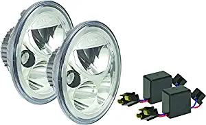 Vision X Lighting XIL-7RDKITJKCB Chrome 7" LED Headlight, 2 Pack