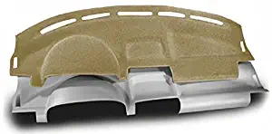 Coverking Custom Fit Dashcovers for Select Chevrolet Models - Molded Carpet(Beige)