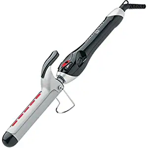 Gold 'n Hot Professional Infrared Light-Up Ceramic Spring Curling Iron, 1 Inch, 0.89 Ounce