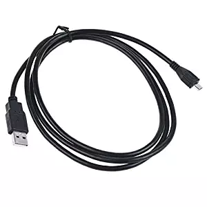 Digipartspower 5ft Micro USB Cable Cord Lead for Sony SRS-X3 SOUNDBLOCK SOUNDMATTER FOXL Dash 7