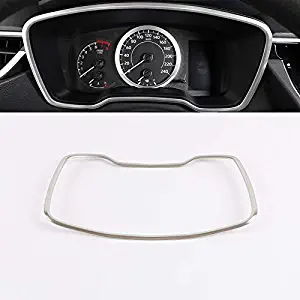 for Toyota Corolla E210 2019-2020 Stainless Steel Car Interior Accessories Dashboard Display Console Decorative Ring Cover Trim (Matte)