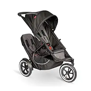 phil&teds Classic Stroller with Second Seat, Black