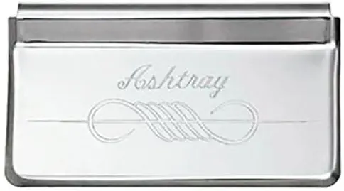 Peterbilt Chrome Ashtray Scroll Engraved Cover