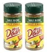 Mrs.Dash Table Blend Seasoning Blend Salt-Free (NET WT 6.75 OZ) (Pack of 2)