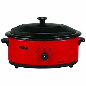 Nesco 4816-12 Roaster Oven, 6 Quart, Red