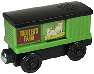 Learning Curve Trotters Pig Box Car - Thomas Wooden Railway Tank Engine Train Loose