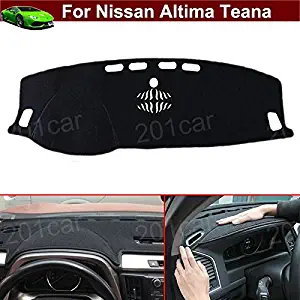 New 1pcs Black Premium DashMat Dash Carpet Original Dash Covers Dashboard Cover Custom Fit for Nissan Altima 2013 2014 2015 2016 2017 2018