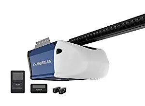 Chamberlain Pd510 Garage Door Opener, ½ Hp, Durable Chain Drive Operation, Includes 1-1 Button Remote, Wall Control Panel