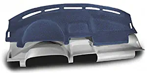 Coverking Custom Fit Dashboard Cover for Select Ford Models - Molded Carpet (Medium Blue)
