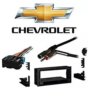 Fits Chevy S-10 Pickup 98-01 Single DIN Stereo Harness Radio Install Dash Kit