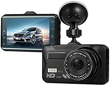 Dash Cam,Dashboard Camera, Frehoy Full HD 1080, 3.0" Screen DVR Car Dashboard Camera Recorder with 170° Wide Angle, Night Vision, G-Sensor, WDR, Loop Recording, Motion Detection, (Black1)