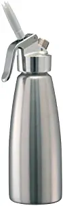 iSi Profi Stainless Steel Whipped Cream Maker, One Quart