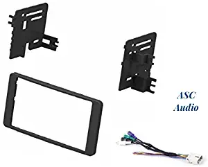 ASC Car Stereo Dash Install Kit and Wire Harness for Installing an Aftermarket Double Din Radio for some Toyota Tundra/Sequoia Vehicles w/Factory JBL/Premium Amp - See Compatible Vehicles Below