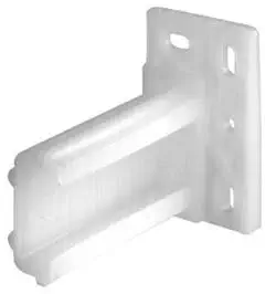 Handyct Rear Mounting Brackets for Epoxy Slides, Plastic 2 1/4 Inch Long, Pair L an R