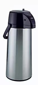 Zojirushi AASB-22SBXA Premier Air Pot Beverage Dispenser, 2.2 Liters, Stainless, Made in Japan.