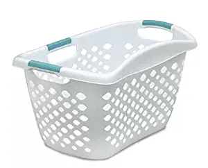 Home Logic 1.8-Bu Large Capacity HIP GRIP Laundry Basket (1)