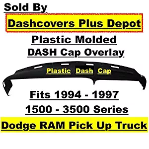 ABS MOLDED DASH CAP TO FIT A 1994-1997 DODGE RAM P/U IN DARK GREY