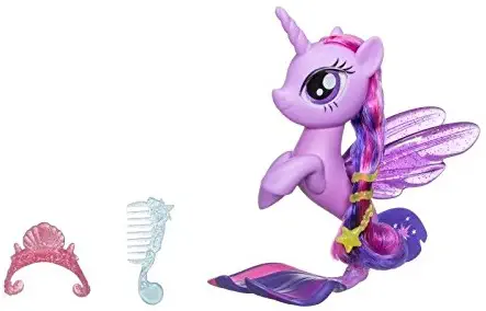 My Little Pony C1831ES0 The Movie Glitter and Style Seapony Twilight Sparkle Figure