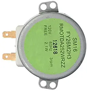 NEW compatible with Frigidaire 5304440021 5303322967 5304448488 5304448832 PS979515 Turntable Motor fits 5303322967, 5304448488 (all model in description)