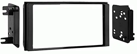 Carxtc Double Din Install Car Stereo Dash Kit for a Aftermarket Radio Fits 2009-2013 Subaru Forester Trim Bezel is Black