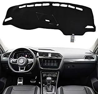 XUKEY for Volkswagen VW Tiguan 2 MK2 2017 2018 2019 Dashmat Dashboard Cover Dash Mat Pad Sun Shade Dash Board Cover Carpet