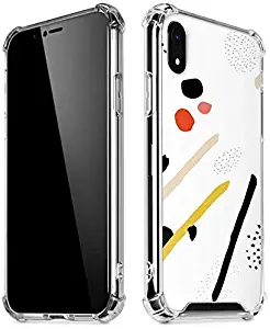 Skinit Clear Phone Case for iPhone XR - Officially Licensed Skinit Originally Designed Dots and Dashes Design