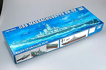 Trumpeter 1/350 Scale USS Massachusetts BB59 Battleship