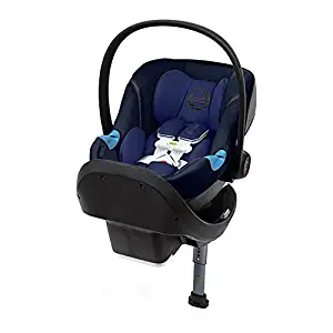 Cybex Aton M Infant Car Seat with SensorSafe, Denim Blue