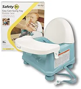 Safety 1st Easy Care Swing Tray Feeding Booster, Vitamin C