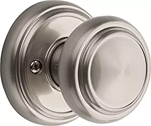 Baldwin Prestige Alcott Half-Dummy Knob in Satin Nickel