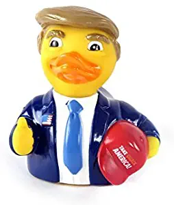 CelebriDucks The Donald Rubber Duck - Take Quack America Bath Toy
