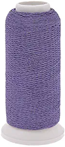 Kesheng 1000M Polyester Spools Reflective Nylon Sewing Embroidery Thread Roll Compatible to Sewing Machines for Hat Clothes Artcraft Making (Purple, 1000m)