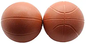 BTF Play Toddler Kids Replacement Basketball 2 Pack (Classic Orange)