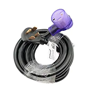 Parkworld Dryer 4 Prong 30A Extension Cord NEMA 14-30P to 14-30R, 30A, 250V, 7500W