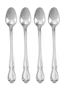 Oneida Chateau Set of 4 Infant/Baby Feeding Spoons 18/10 Stainless Steel