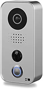 DoorBird WiFi Video Doorbell D101S, Strato Silver Edition