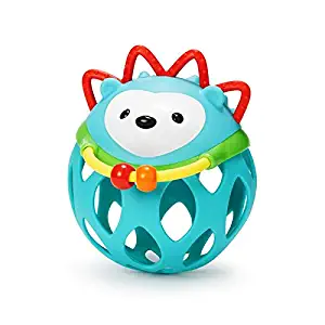 Skip Hop Explore and More Roll Around Rattle Toy, Hedgehog