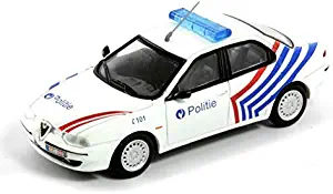 Alfa Romeo 156 Belgian Police 1997 Year 1/43 Scale Diecast Model Car
