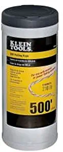 Pull Line for Light Duty Cable or Rope Pulling, 210 lb Average Breaking Strength 500-Foot Klein Tools 56108