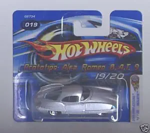 Hot Wheels 2005 Prototipo Alfa Romeo B.A.T. 9 #19