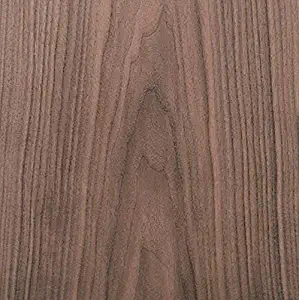 Edge Supply Walnut Wood Veneer Sheet Flat Cut, 24” x 48”, Peel and Stick, “A” Grade Veneer Face, Easy Application with 3M Self Adhesive Walnut Veneer Sheet, Veneer Sheets for Restoration of Furniture…