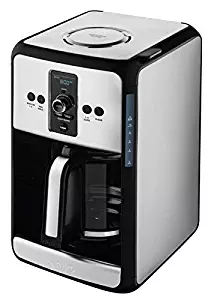 KRUPS, 12-Cup Programmable Turbo Filter Coffee Maker, Stainless Steel, Savoy EC414050