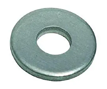 Steel Flat Washer, Plain Finish, ASME B18.22.1, 1-3/8" Screw Size, 1-1/2" ID, 3-1/4" OD, 0.180" Thick (Pack of 10)