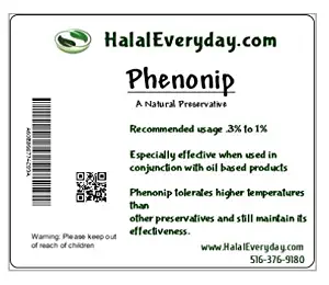 Phenonip - Amazing Preservative Used for Lotion, Cream, Lip Balm or Body Butter 4 Oz