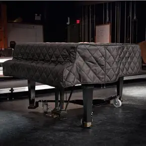 Grand Piano Cover for Baldwin Piano (SD10- 9'0" Concert, Mackintosh-Quilted/Padded-Brown)