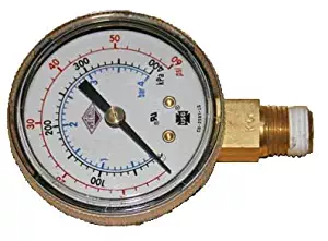 Regulator Gauge, 0-60 Taprite Brand, Right hand thread sold by Kegconnection