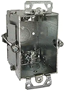 Hubbell-Raco 517 2-1/2-Inch Deep Gangable Old Work Clips NMSC Clamps, 3-Inch by 2-Inch Switch Box