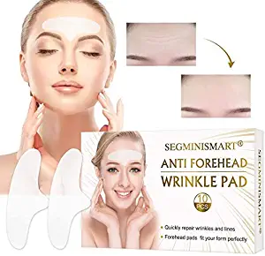 Forehead Wrinkle Patches, Anti-Wrinkle Pads, Facial Wrinkle Patches, Anti Face Wrinkle Pads, Overnight Smoothing Forehead Wrinkle Resistant Masks Pads for Men and Women, 10 PCS