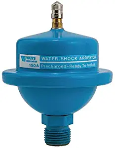 Water Hammer Arrestor, 1/2 In NPT, 150 psi