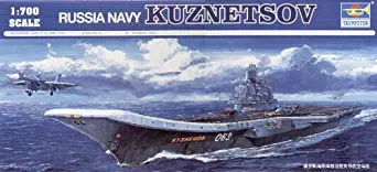 Trumpeter 1/700 Admiral Kuznetsov Russian Aircraft Carrier Model Kit